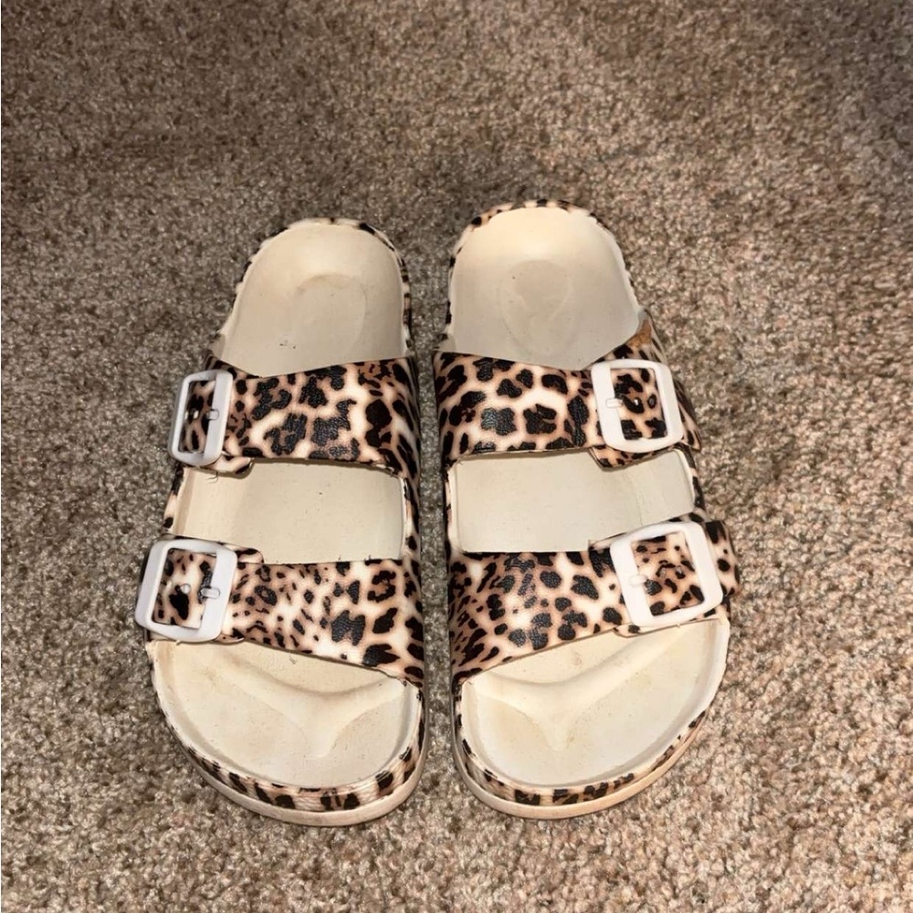 Leopard Print Women's Sandals